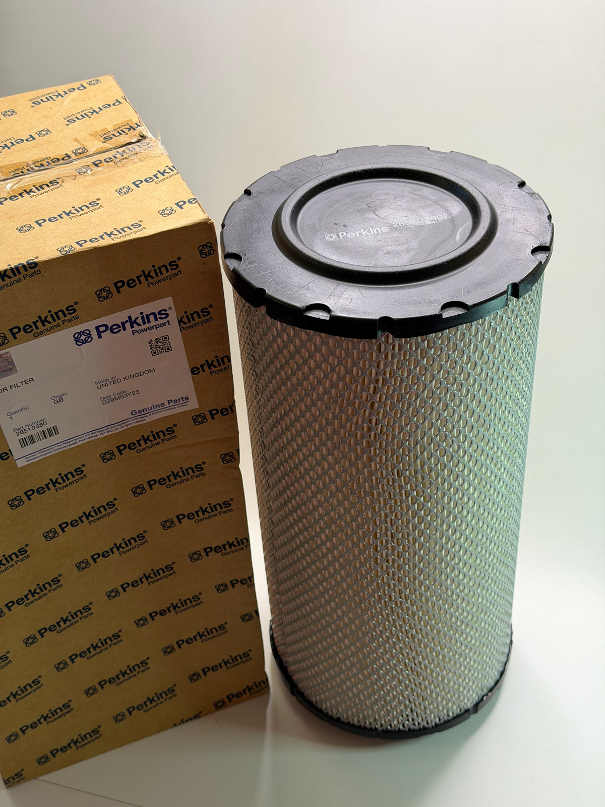 Perkins 26510380 Engine Air Filter