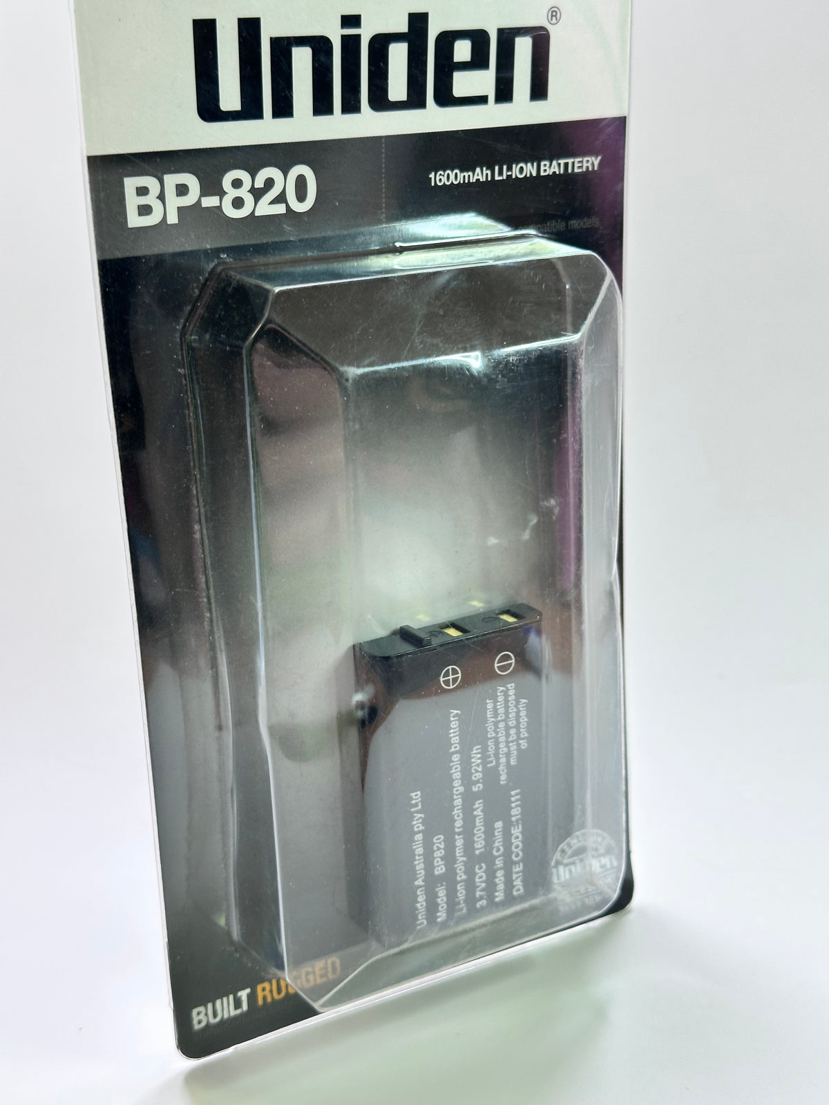 Uniden BP-820 Rechargeable Radio Battery - 871002