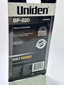 Uniden BP-820 Rechargeable Radio Battery - 871002