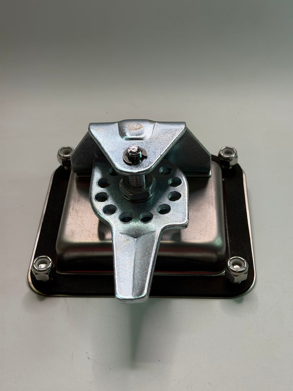 DT120A-RF Drop T Lock, Bent Tongue Rear Fixing, Locking (with keys)