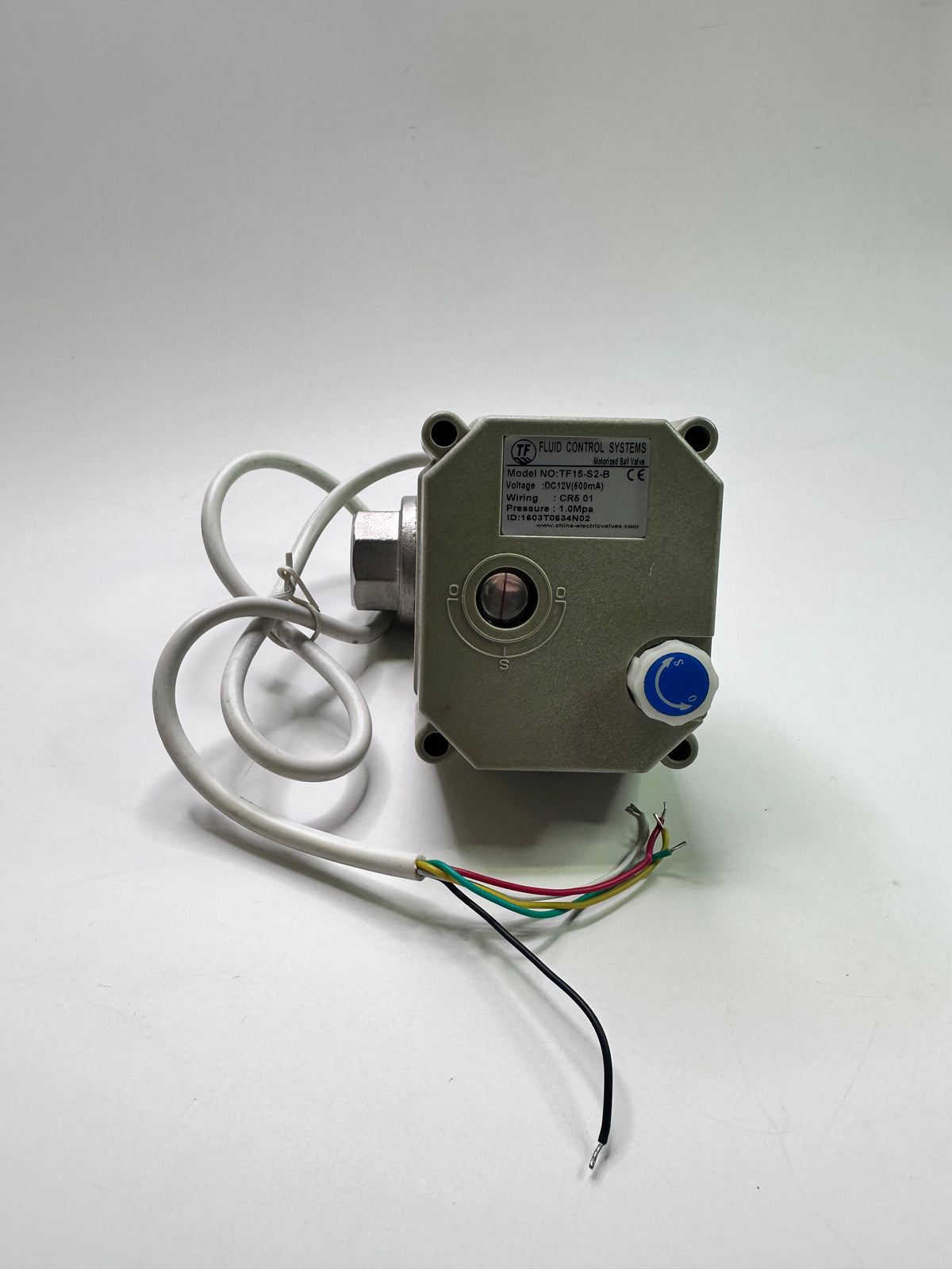A20-T15-S2-B 2 Way, 1/2" BSP Motorized Ball Valve for Cooling System