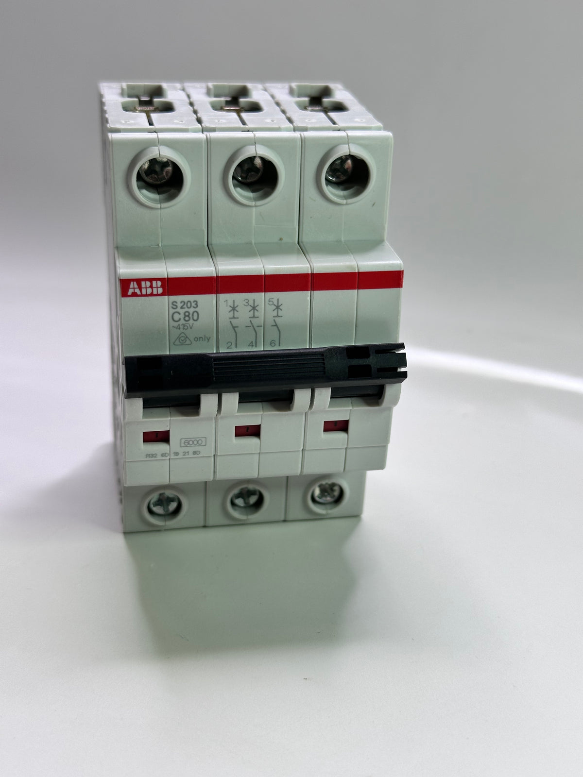 ABB S203-C80-415V Miniature Circuit Breaker - 2CDS253240R0804