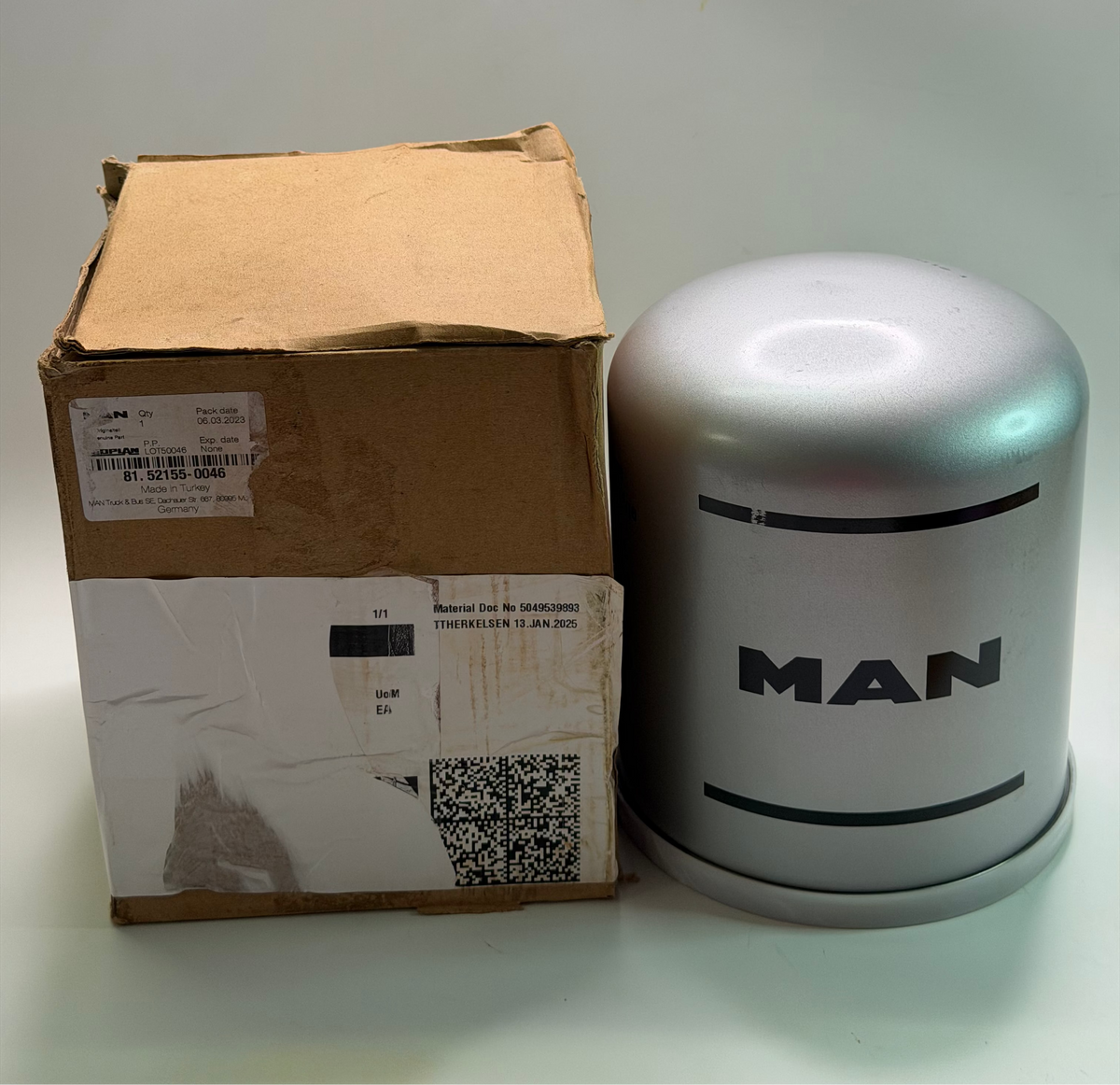 MAN 81.52155.0046 ECAM Air Dryer Filter Cartridge