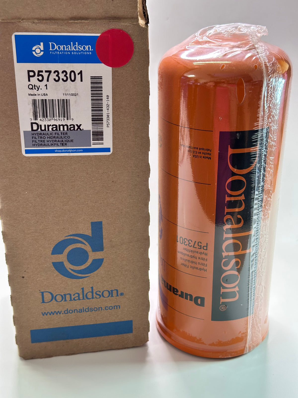 Donaldson P573301 Duramax Spin-On Hydraulic Filter