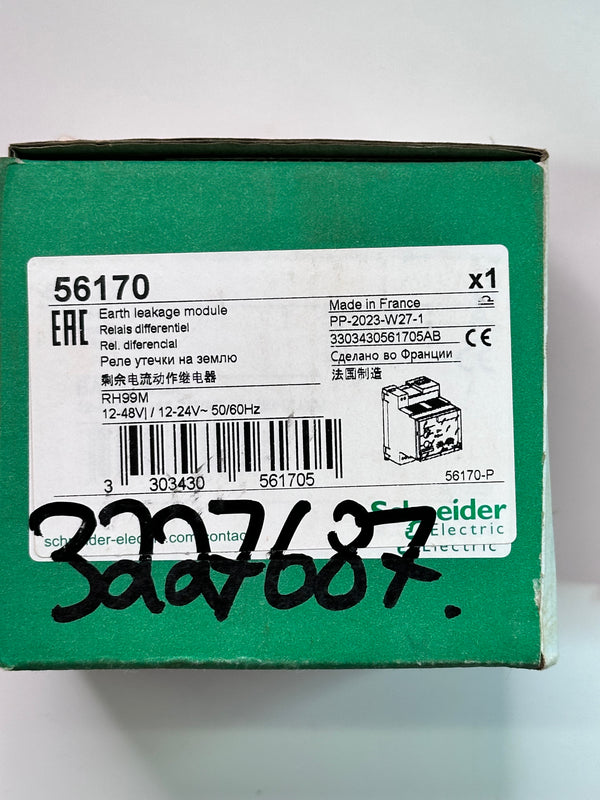 56170 VigiPacT RH99M Earth Leakage Module