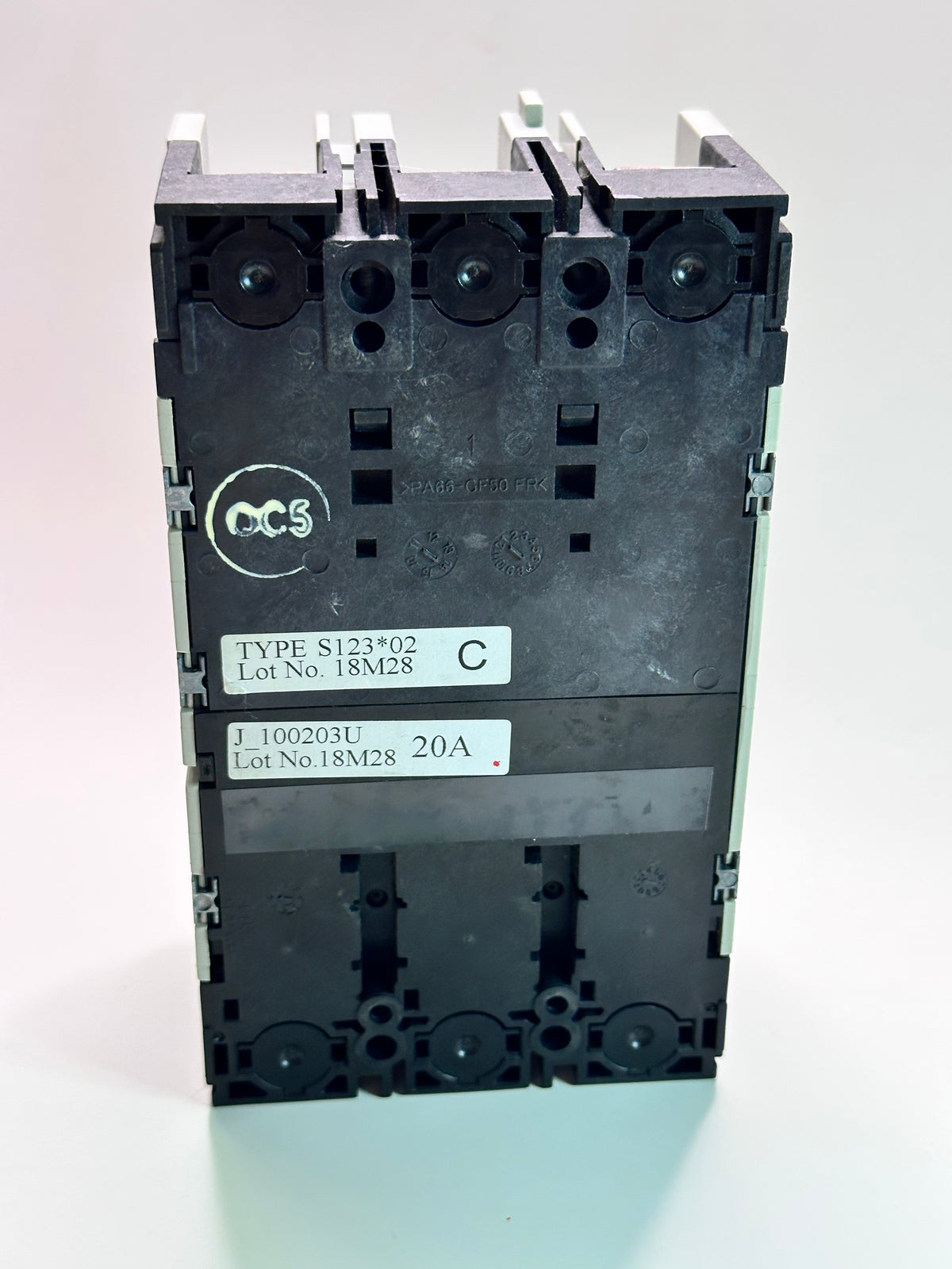 Terasaki TemBreak2 S125-GJ 3-Pole 20A Circuit Breaker – FC
