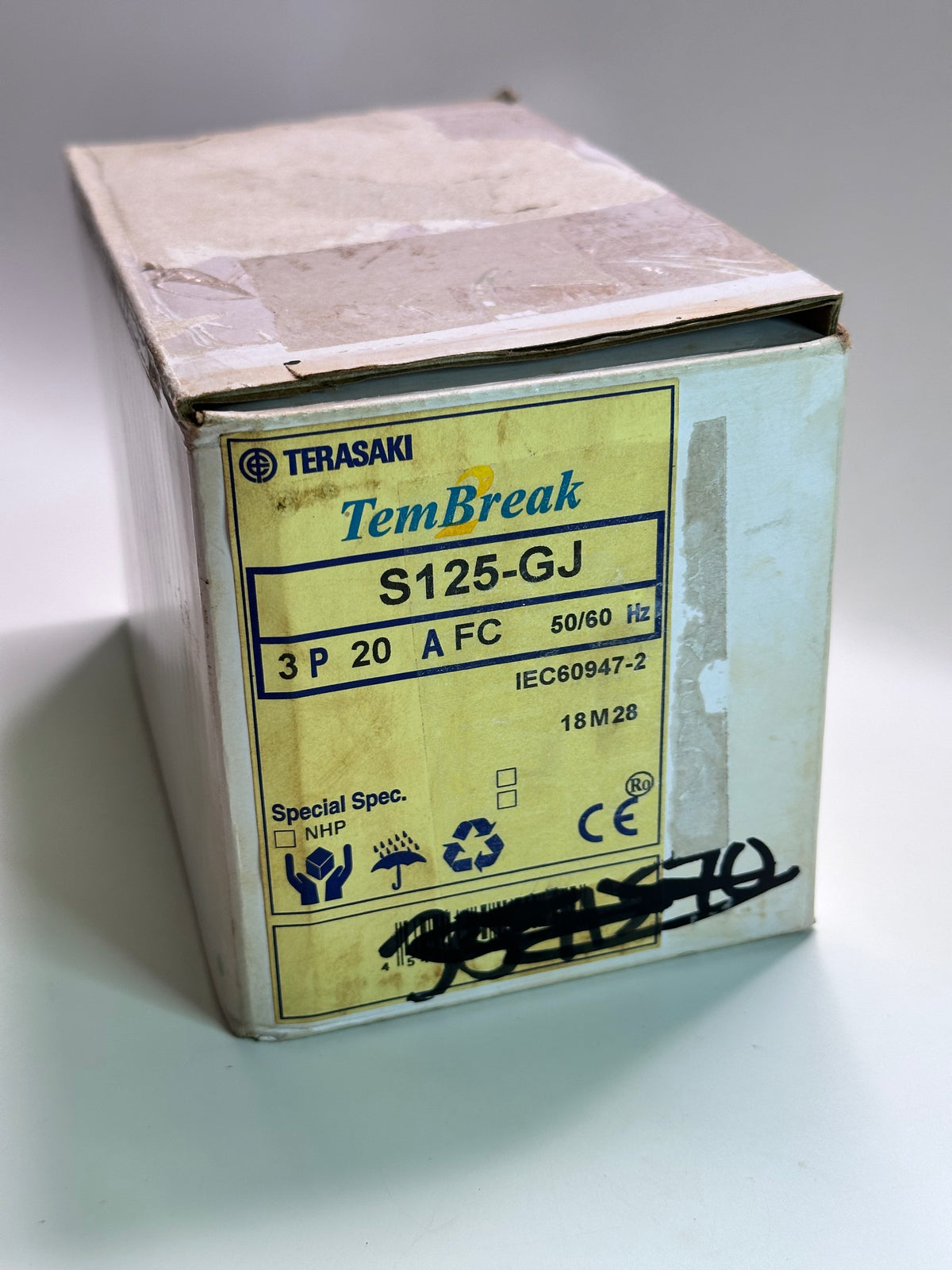 Terasaki TemBreak2 S125-GJ 3-Pole 20A Circuit Breaker – FC