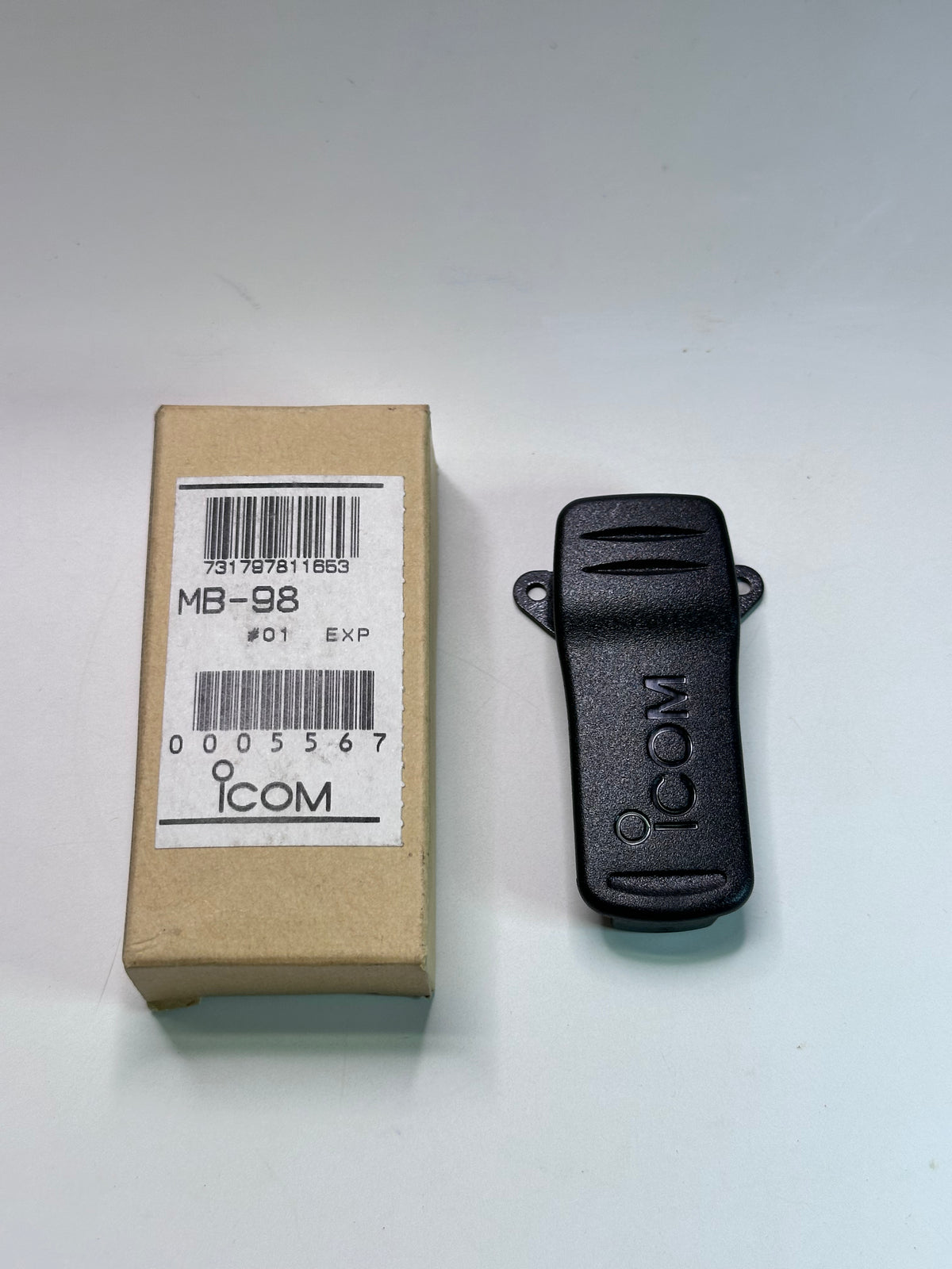 iCOM MB-98 Two Way Radio Belt Clip