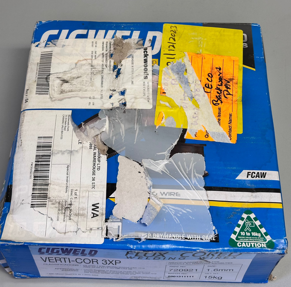 Cigweld 72021 VertiCor 3XP (E71T1/12-C/M H8) – FCAW 1.6mm Flux Core Welding wire