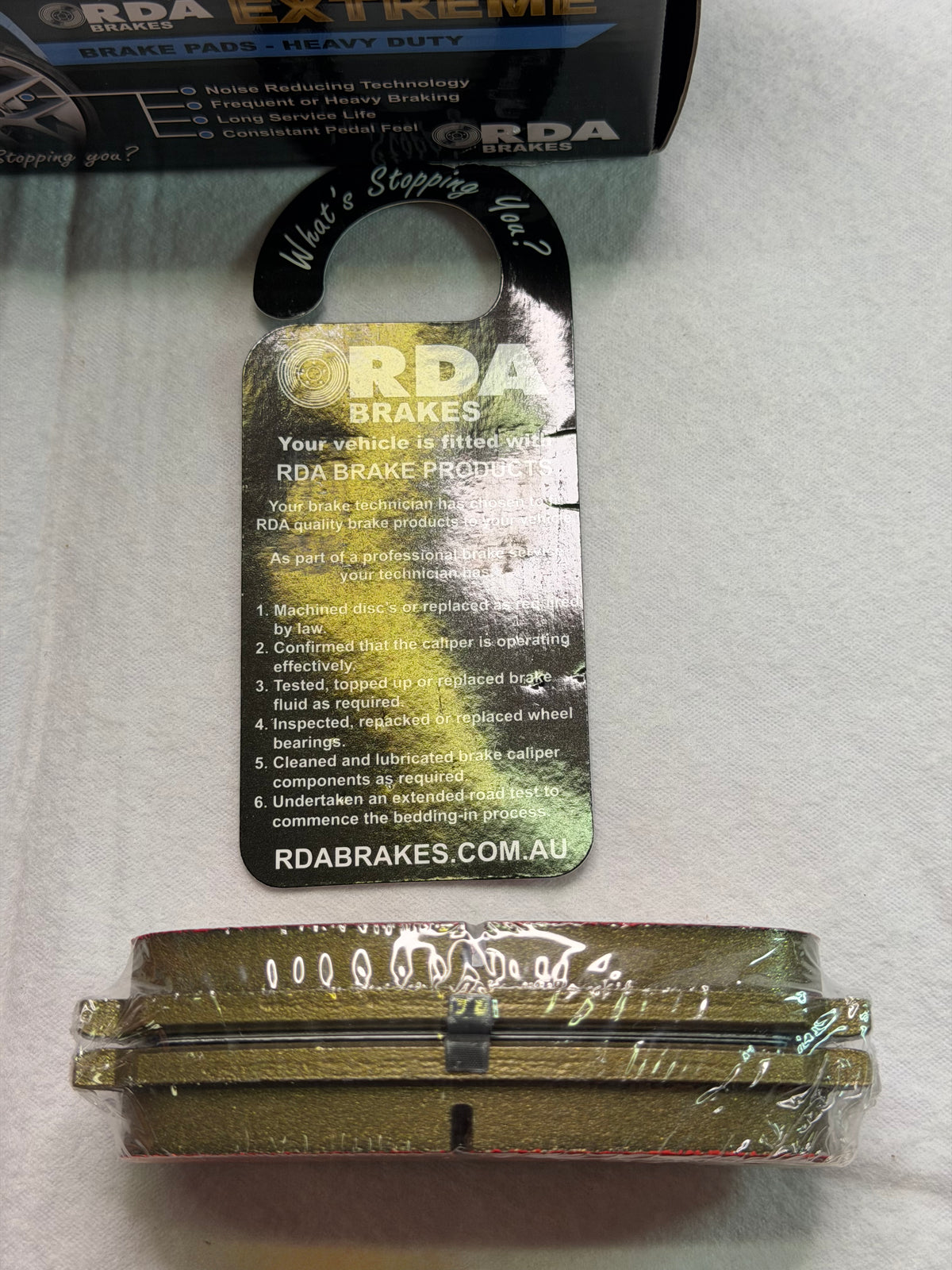 RDA RDX1200SM HD Extreme Rear Brake Pad Set