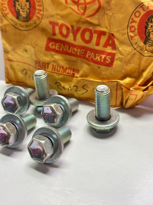 Toyota 91642-81025 Bolt with Washer, bag of 6
