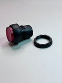 D7P-LE4 Illuminated Push Button for Sprecher + Schuh, 22.5mm, RED