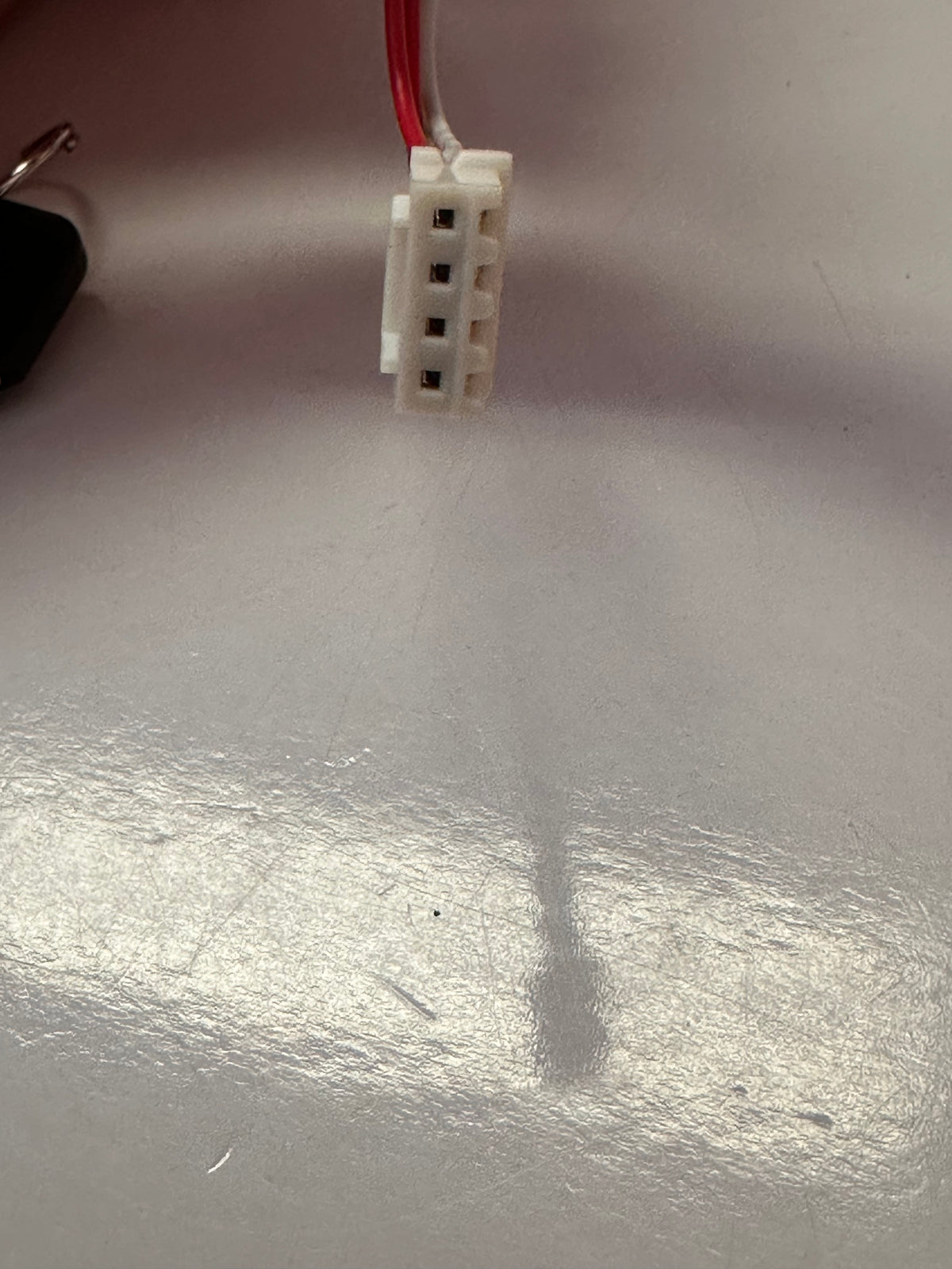 Unbranded PC Case Keylock with Tubular Key and Four-Wire Connector