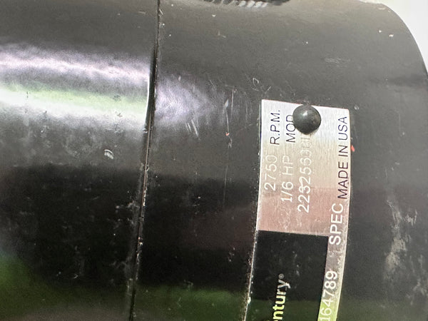Century UE023 24V Fan Motor - Double Shaft