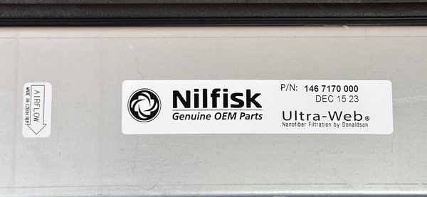 Nilfisk 1467170000 Genuine Advanced Filter Panel, Ultra-Web
