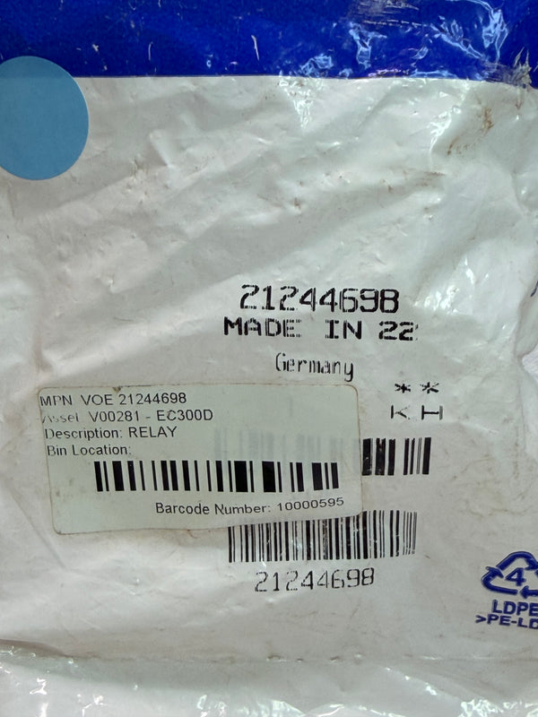 Volvo 21244698 Genuine 40A Relay