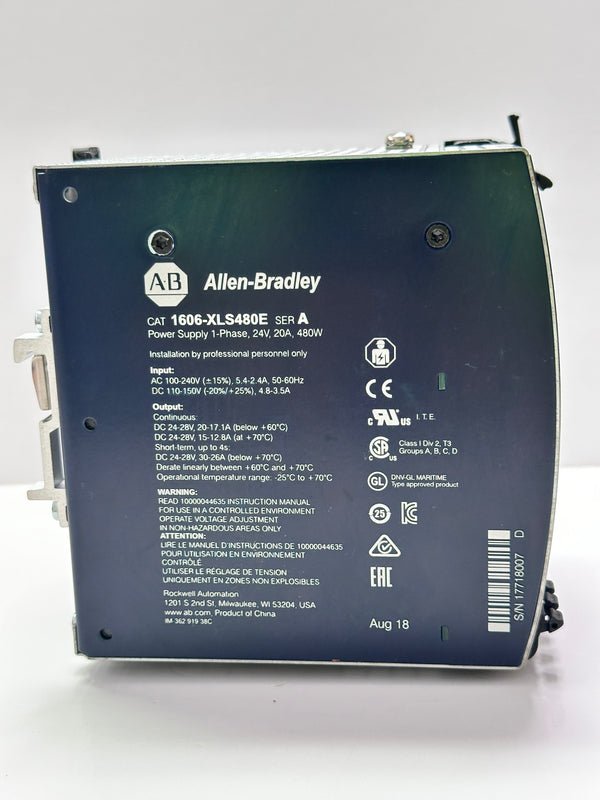 Allen-Bradley / NHP 1606-XLS480E Power Supply