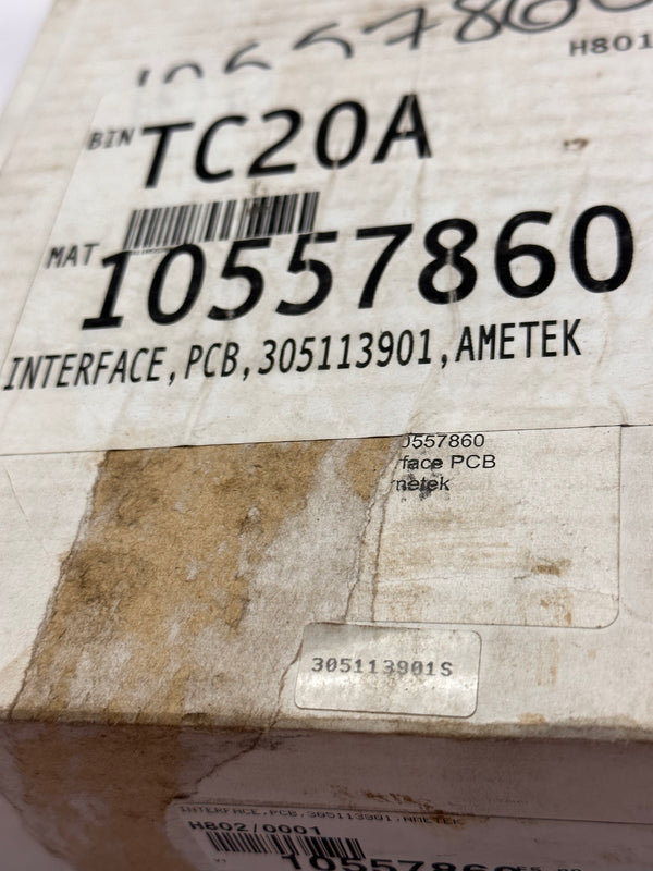 AMETEK PBC Power/Cell Interface 305113901S