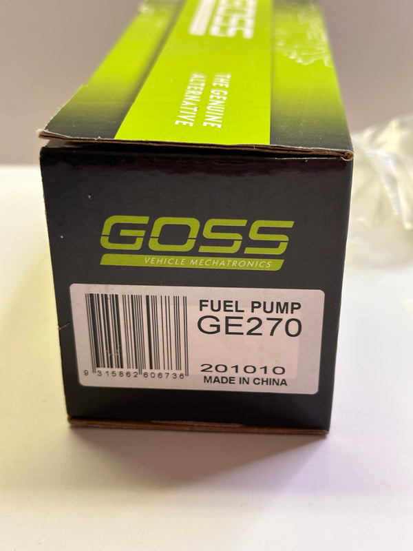 Goss GE270 Fuel Pump Electric intank to suit Jeep/Mazda/Mitsubishi/Suzuki