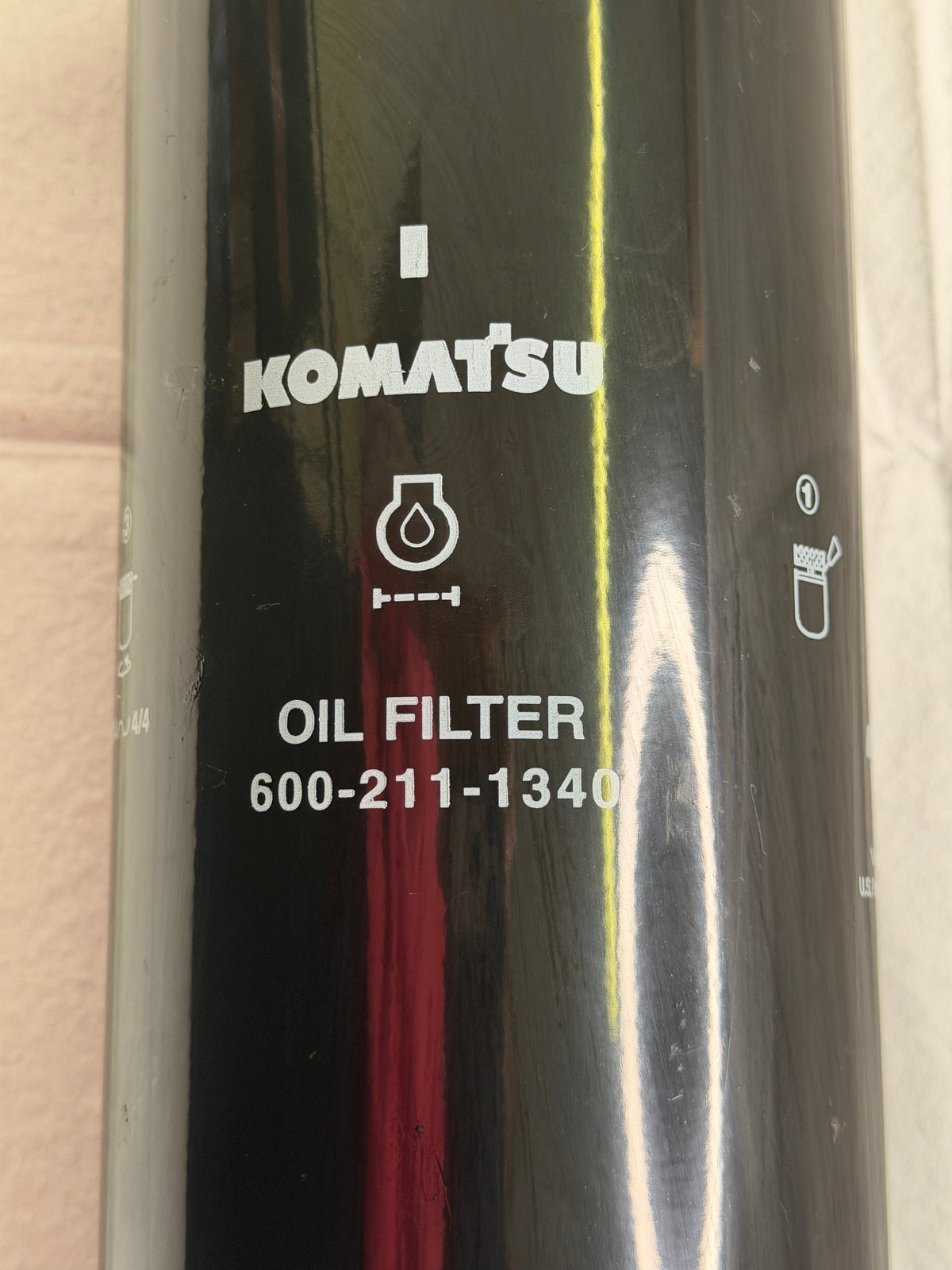 Komatsu 600-211-1340 Genuine Engine Oil Filter