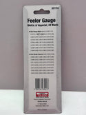 Toledo 301156 Feeler Gauge, Dual Straight 22 Blade Metri / Imperial