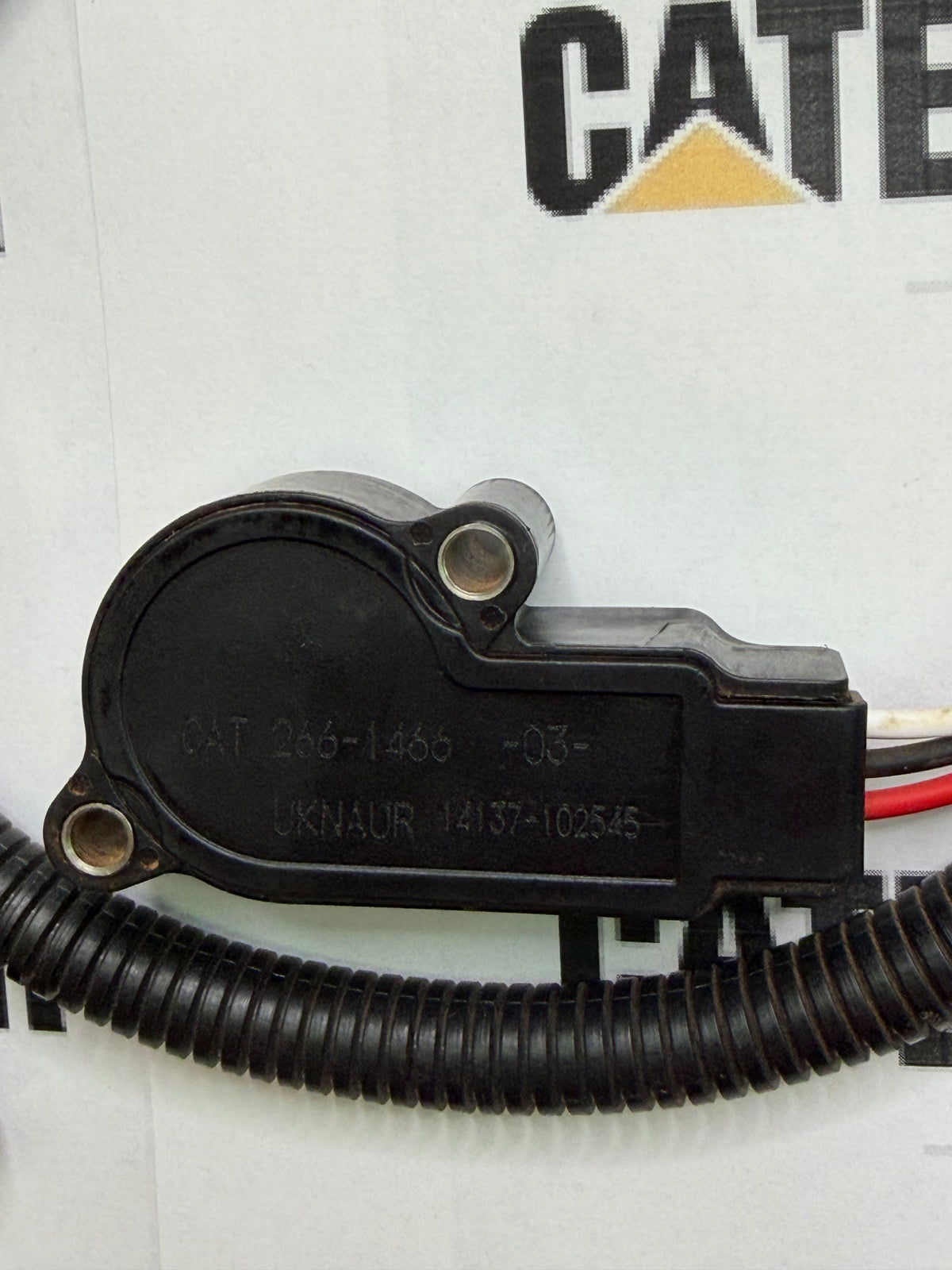 266-1466 25mA 3 Pin Rotary Position Sensor - Genuine CAT part