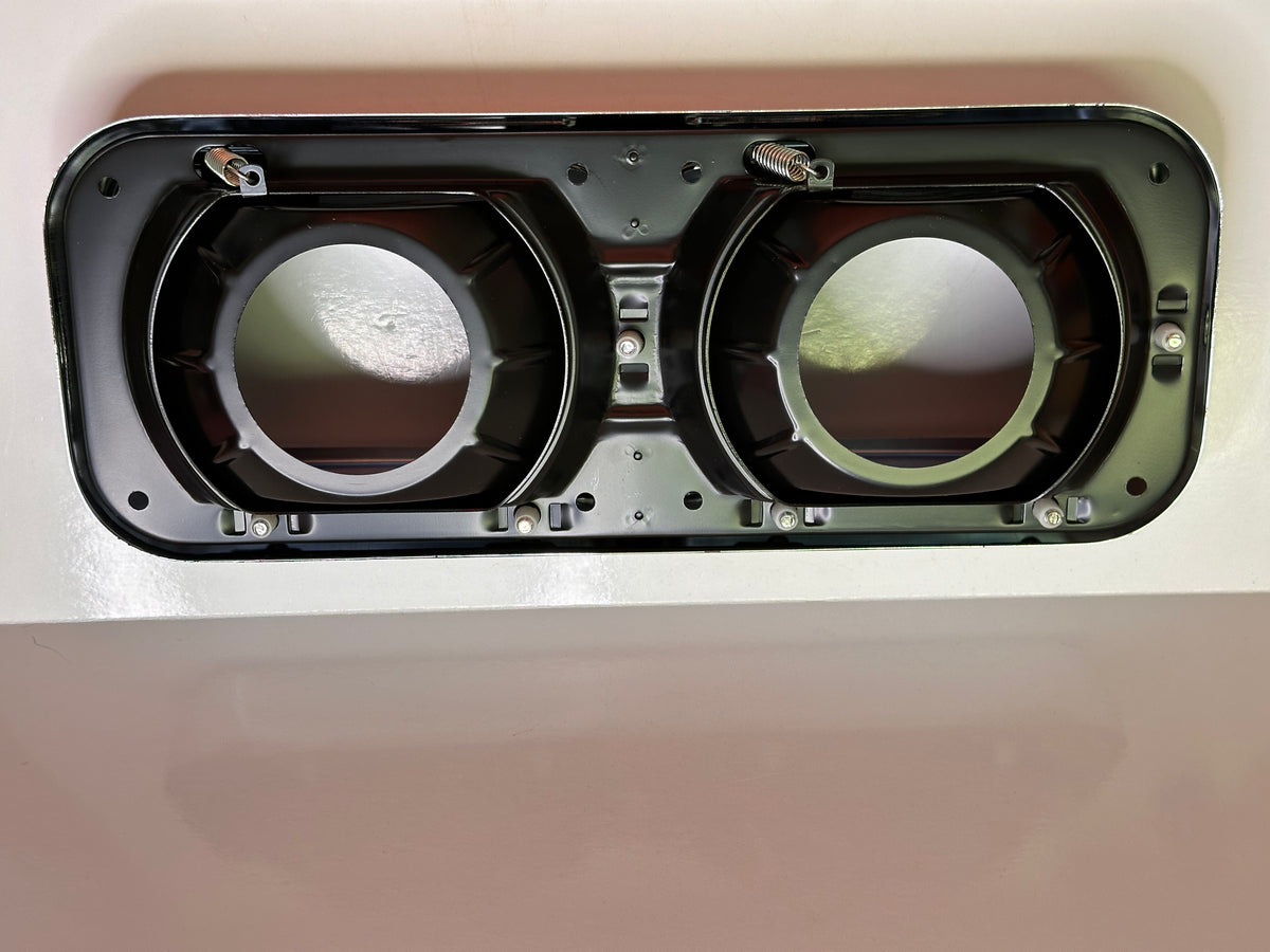 Hella 1025 Twin Headlamp Housing Assembly — 950.951-001