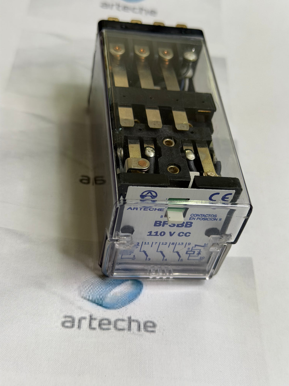 ARTECHE BF-3BB 110V Latching Relay (Alstom K1002190)