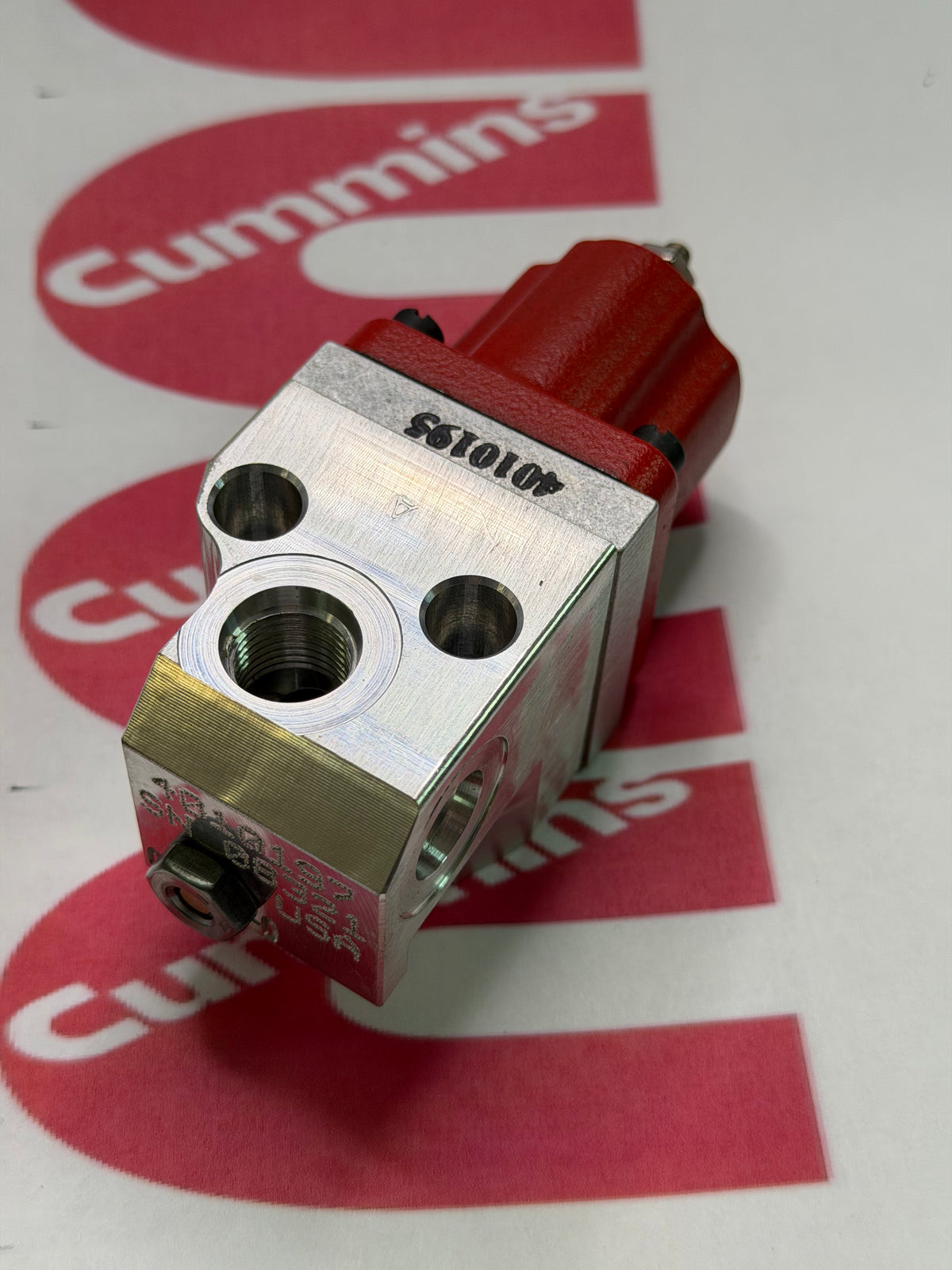 Cummins 4010195 Genuine 24V Fuel Shutoff Valve for M11 Engines