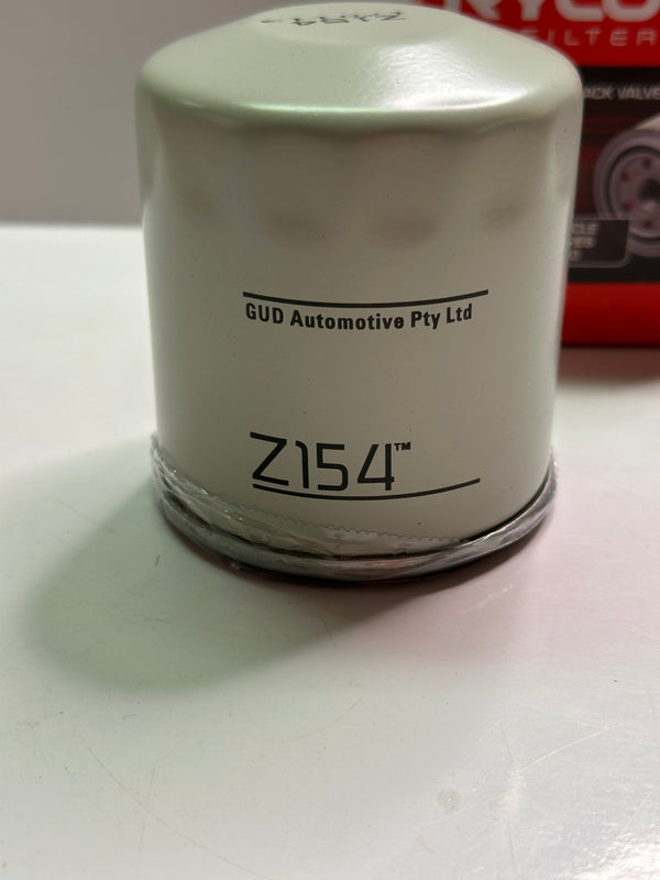 RYCO Z154 Oil Filter with Anti Drain Back Valve