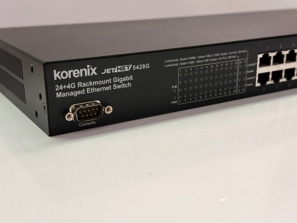 Korenix JetNet 5428G 24+4G Managed Ethernet Switch
