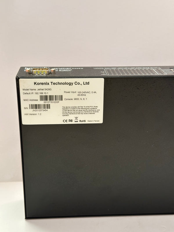Korenix JetNet 5428G 24+4G Managed Ethernet Switch