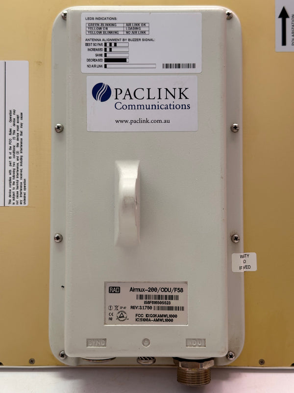 RAD AIRMUX 200 Outdoor Antenna Unit and Cable only 1990060000