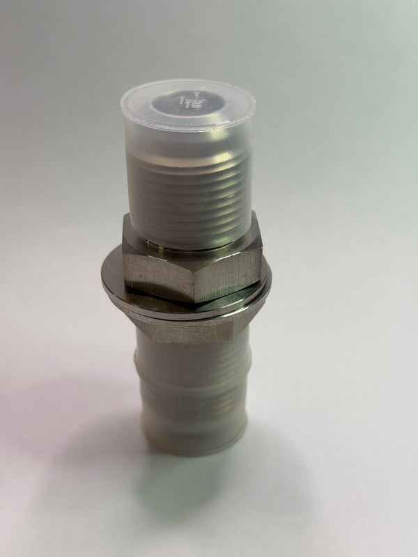Muster FS-M2BH03 Bulkhead Nipple 1.1/16
