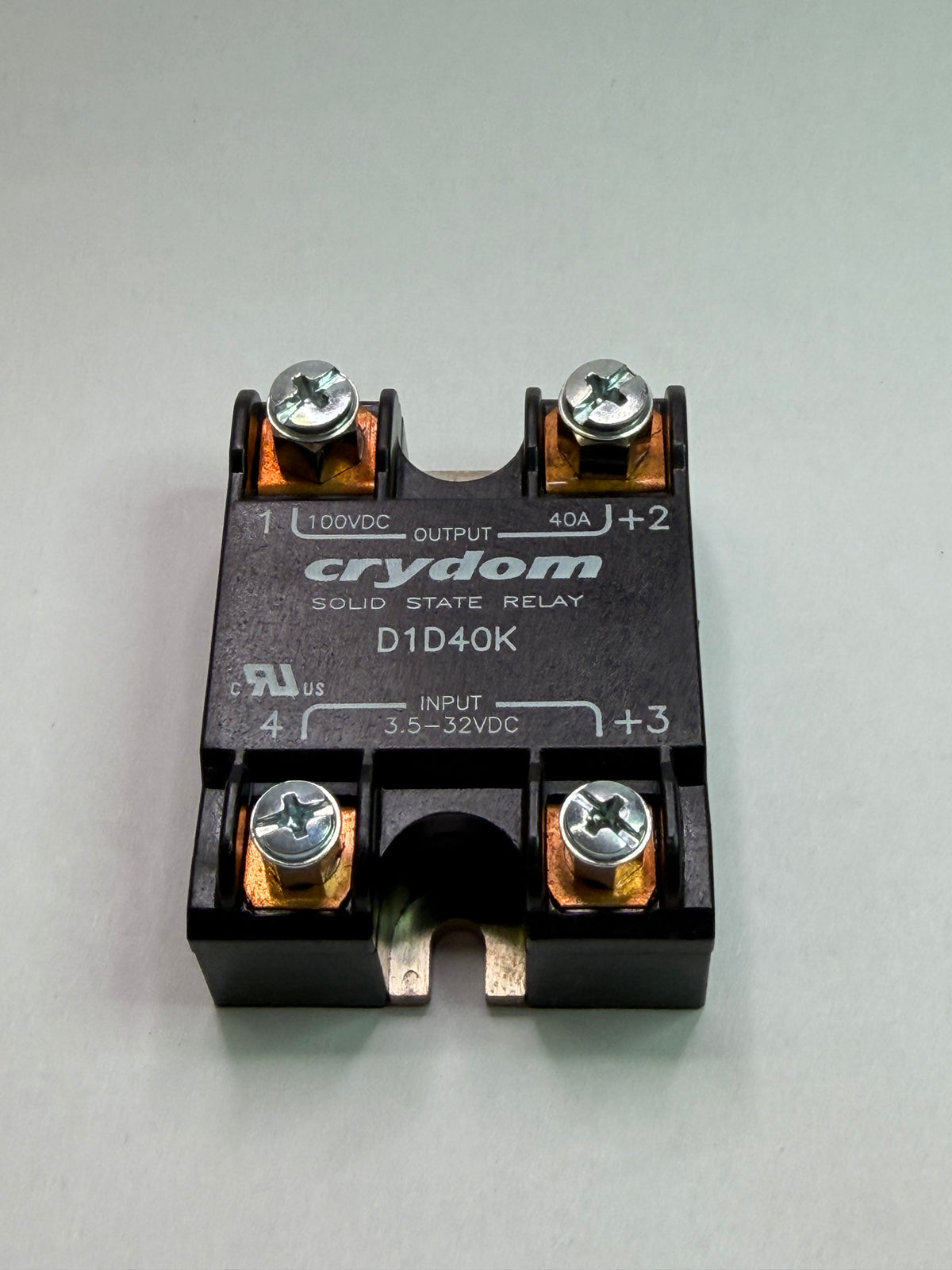 Sensata Crydom D1D40K 40A DC Solid-State Relay — 3.5–32VDC Control