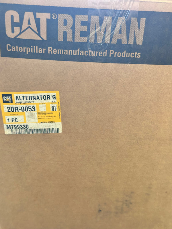 Caterpillar CAT  20R-0053 Reman alternator, 24V, 150A