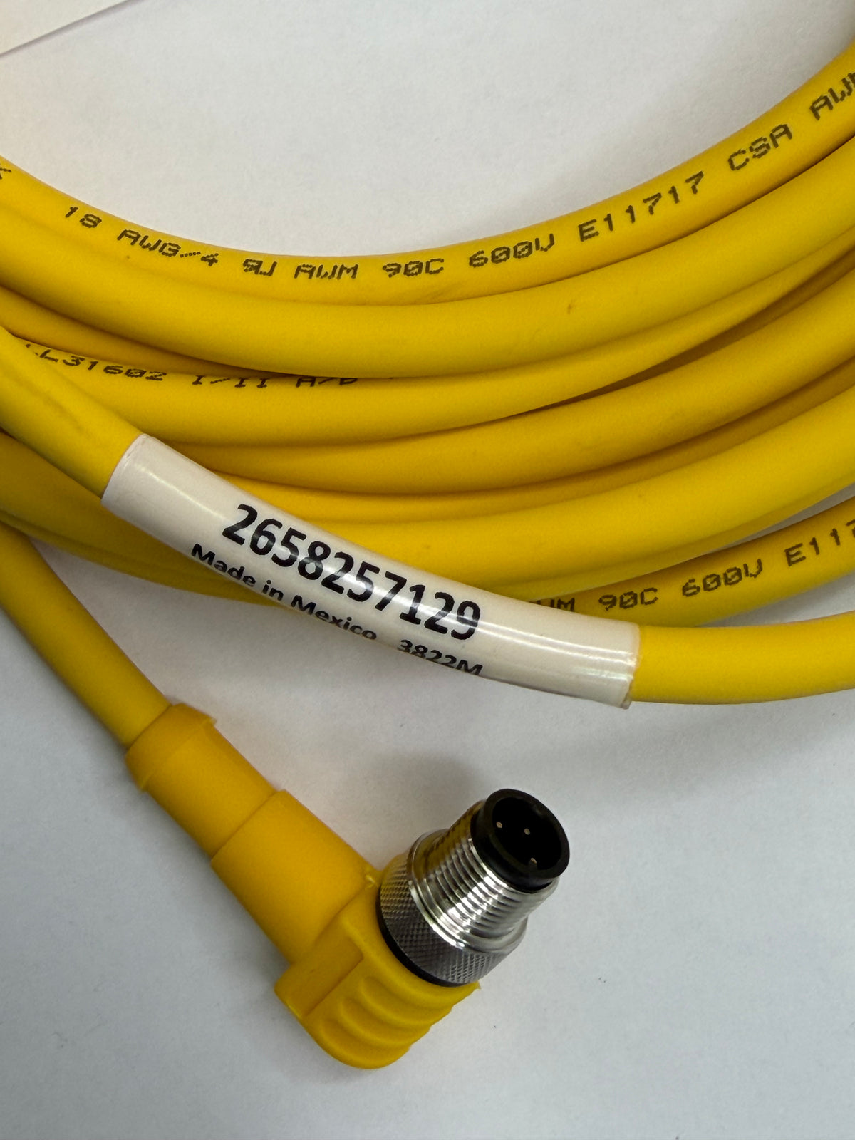 Epiroc 2658257129 M12 Extension Cable — Recorded 7m