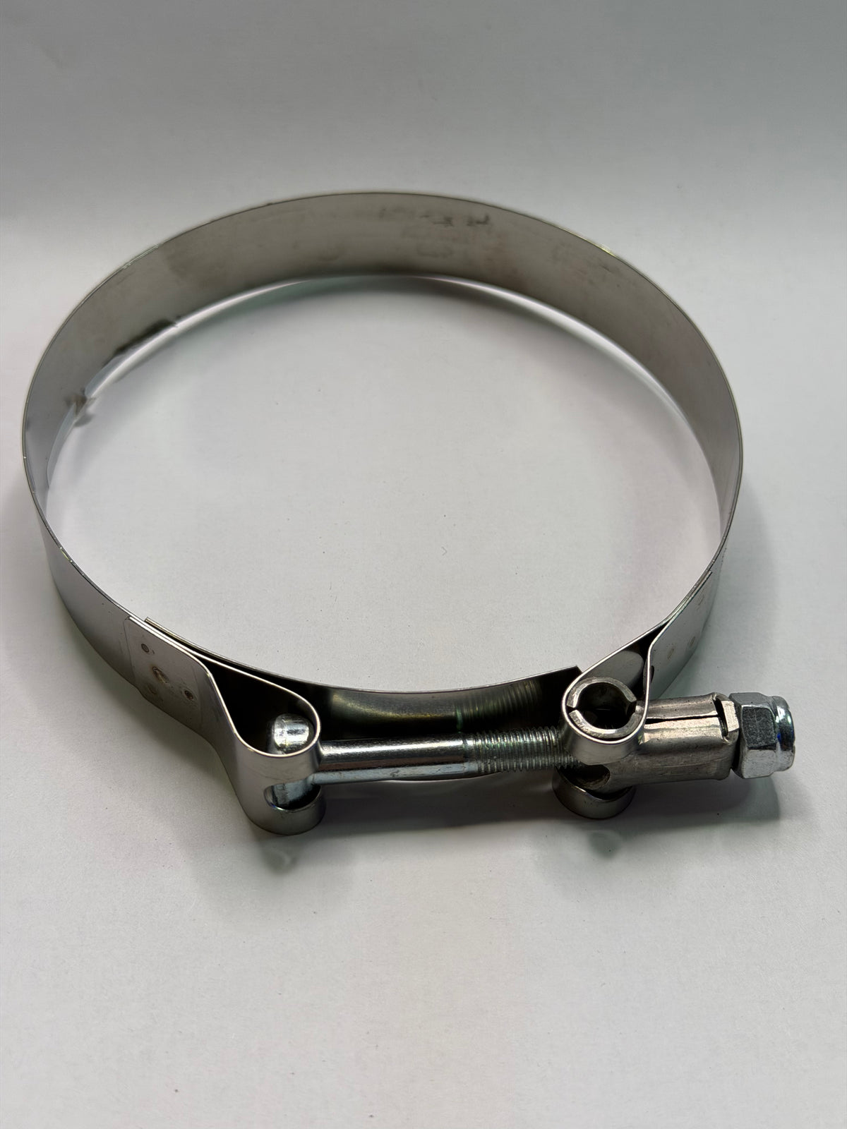 Fleetguard 3316658S Stainless-Steel T-Bolt Clamp — 4-Inch Air Inlet