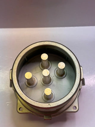 Marechal 3928017 DS2 250A Appliance Inlet, 3 Pin+Neutral+Earth IP66/67 Metal