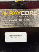 Raycore X4 Detachable Face (Clear) Replacement Part for X4 Heavy Duty Work Light, X4-DF-C