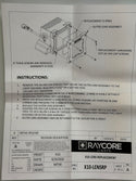 Raycore X10 Detachable face (clear) Replacement Part for X10 Heavy Duty Work Light, X10-DF-C