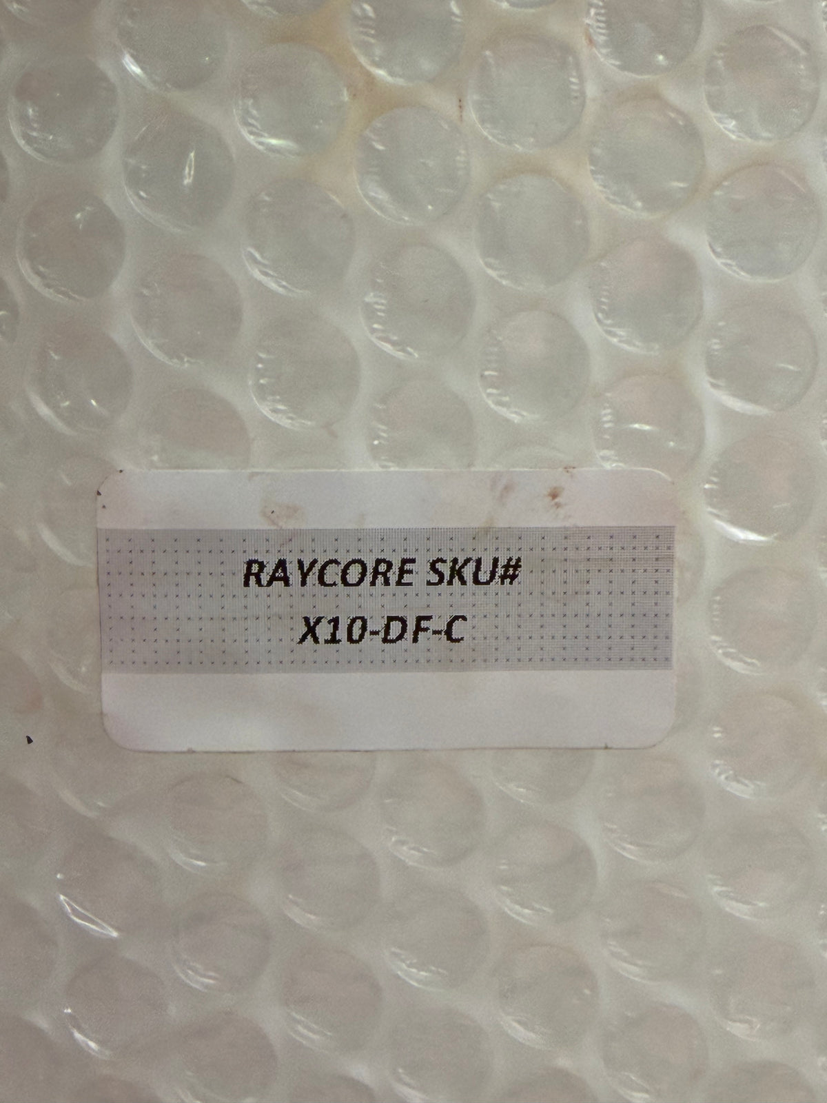 Raycore X10 Detachable face (clear) Replacement Part for X10 Heavy Duty Work Light, X10-DF-C