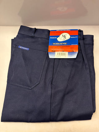 Worksense WS3331 Premium Drill Trousers Size 72R ONLY
