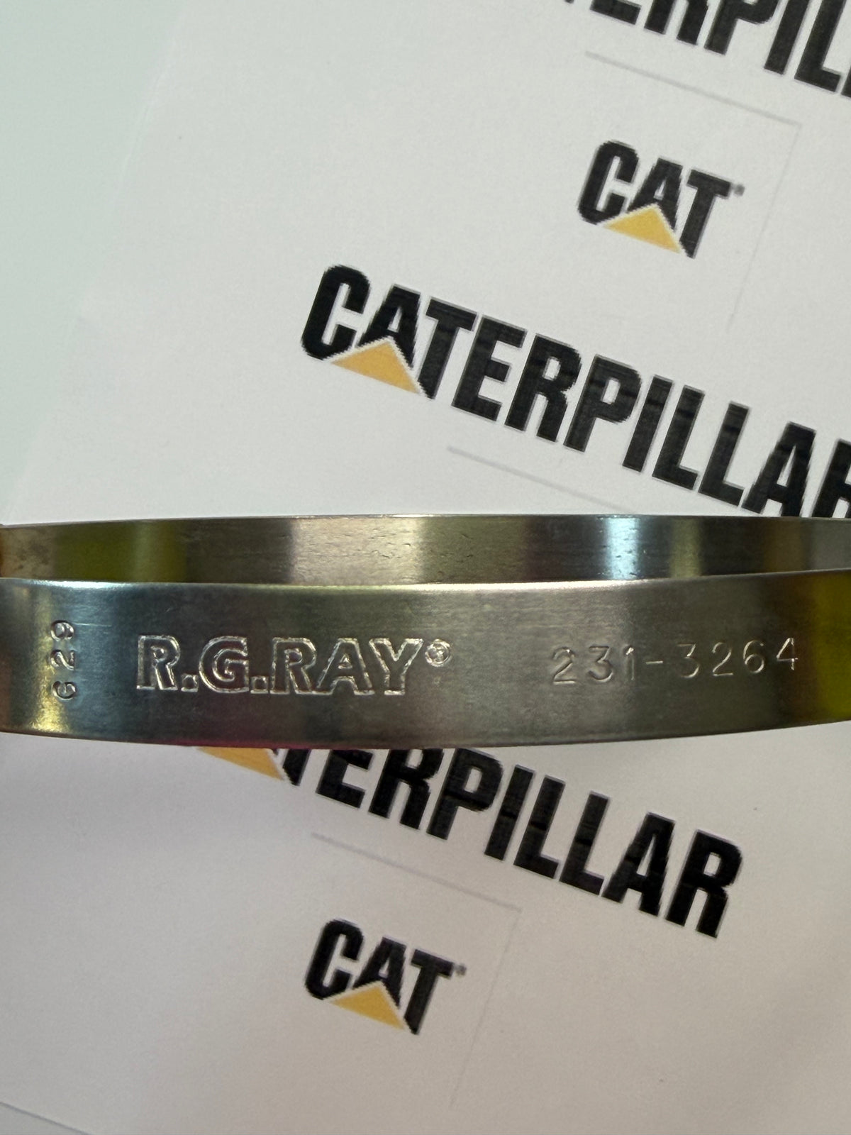 CAT 231-3264 Constant-Tension T-Bolt Spring Band Clamp