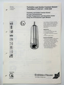 Endress+Hauser TurbiMax P CUS 63 Turbidity and Solids Content Sensor, CUS63-G1DY