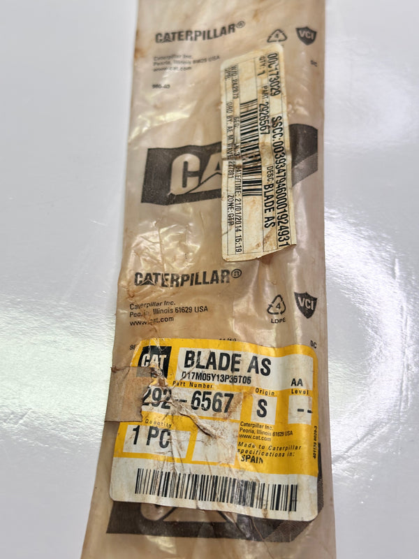 Caterpillar CAT 292-6567 Blade assembly
