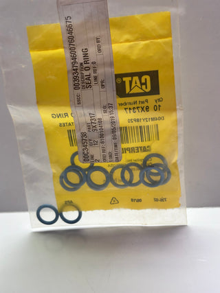 Caterpillar CAT 9X-7317 9.60mm Fuel System Seal - BAG OF 12