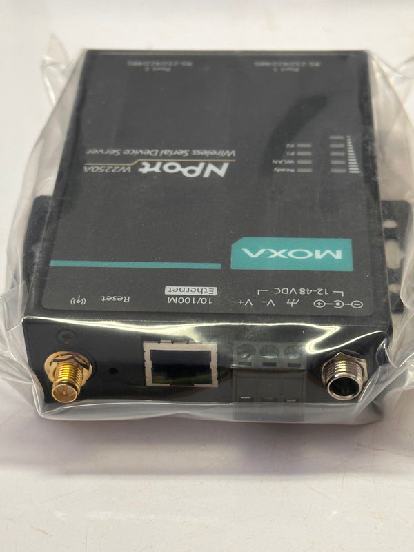 MOXA Wireless Serial Device Server NPort W2250A-T-EU band V1.1.0