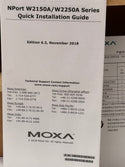 MOXA Wireless Serial Device Server NPort W2250A-T-EU band V1.1.0