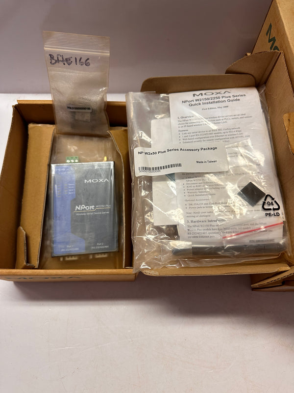 MOXA NPort W2250 Plus-T-EU band V1.5 Wireless Device Server